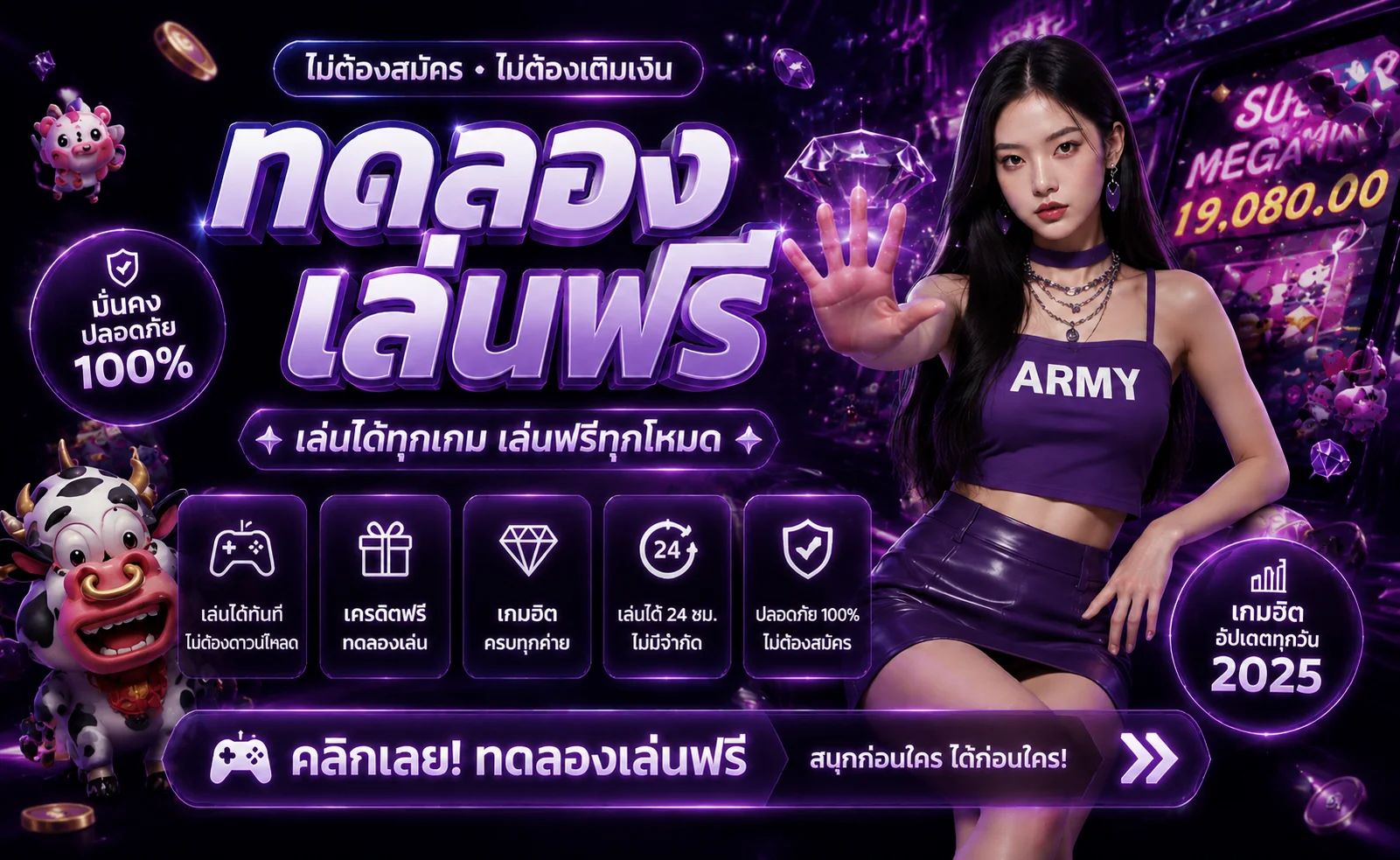 ทดลองเล่นสล็อตฟรี UFASURE-X ไม่ต้องสมัคร ไม่ต้องฝาก